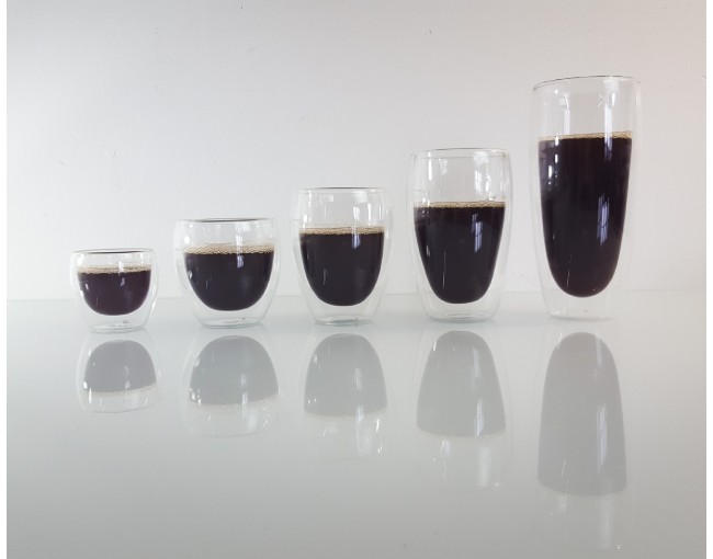 Doppelwandiges Glas 600 ml