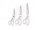 Schneiderschere Edelstahl und Aluminium 3 Finger 26cm