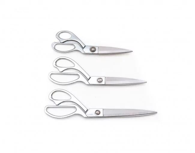 Schneiderschere Edelstahl und Aluminium 3 Finger 26cm