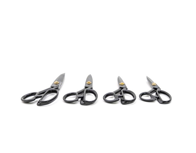 Ciseaux de tailleur en acier au carbone 3 doigts 23cm