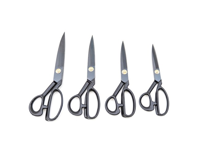 Tailor's scissors made of carbon steel 3 fingers 31cm