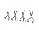 Schneiderschere aus Carbonstahl 3 Finger 23cm