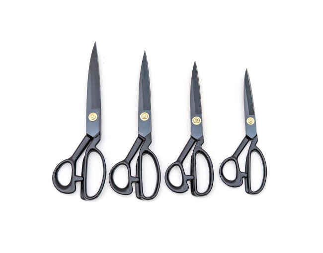 Tailor's scissors made of carbon steel 3 fingers 26cm