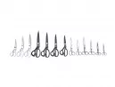Schneiderschere Edelstahl und Aluminium 3 Finger 26cm