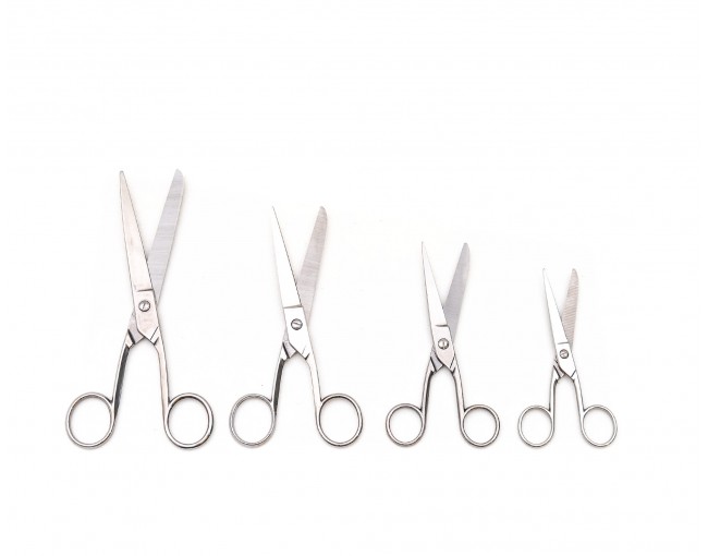 Schere aus Edelstahl 2 Finger 12cm
