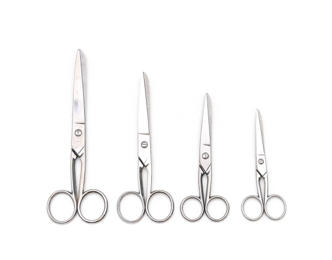 Forbici in acciaio inox 2 dita 15 cm