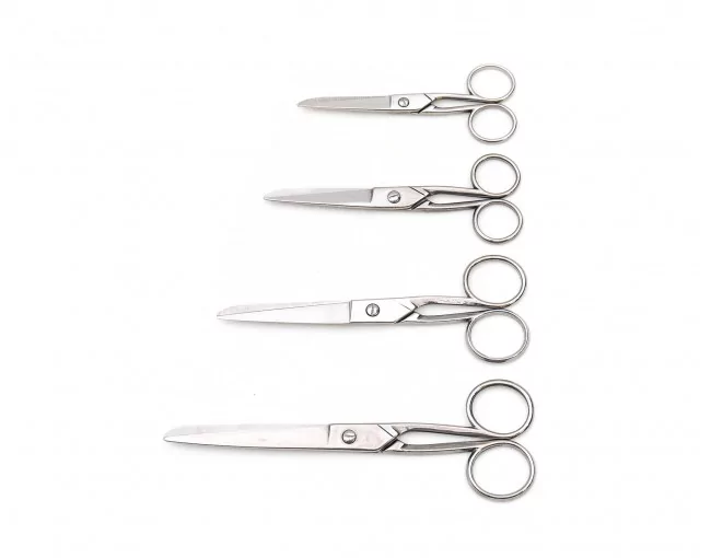 Schere aus Edelstahl 2 Finger 17cm