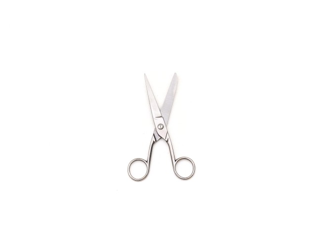 Stainless steel scissors 2 fingers 15cm