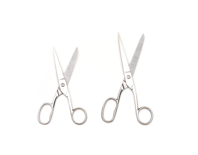 Forbici in acciaio inox 3 dita 17cm