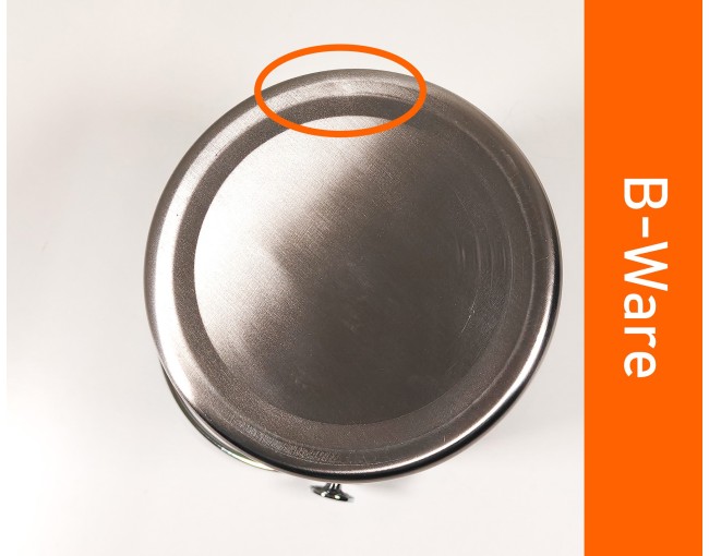 Compostiera di seconda scelta da 5 litri in acciaio inox con filtro