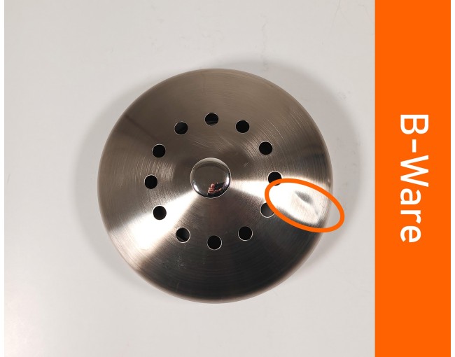 Compostiera di seconda scelta da 5 litri in acciaio inox con filtro