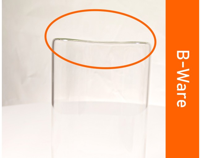 B-Stock Square storage jars with bamboo lids individually