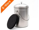 Bac à compost B-stock 5 litres en acier inoxydable avec filtre