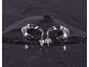 Anschmiegsame Silberohrstecker