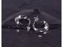 Anschmiegsame Silberohrstecker