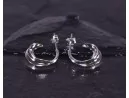Anschmiegsame Silberohrstecker