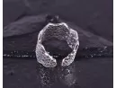 Detailreicher Vintage Silberringgnet