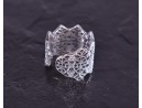 Detailreicher Vintage Silberringgnet