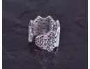 Detailreicher Vintage Silberringgnet