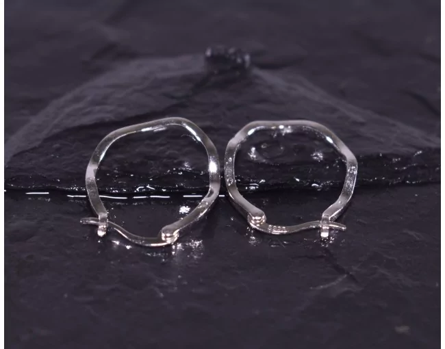 Elegante Silberohrstecker