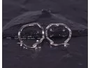 Elegante Silberohrstecker