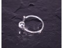 Silberring verstellbar offen - für jeden Anlass geeignet