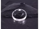 Eleganter Silberring mit matter Oberfläche