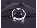 Eleganter Silberring mit matter Oberfläche
