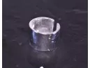 Klassischer Silberring für jedem Anlass