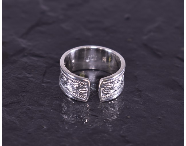 Klassischer Vintage Silberring