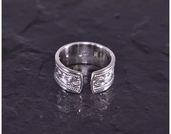 Klassischer Vintage Silberring