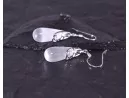 Silberohrhänger mit Katzenauge Opal