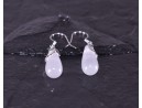 Silberohrhänger mit Katzenauge Opal