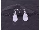 Silberohrhänger mit Katzenauge Opal