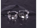 Silberohrringe mit naturnahem Motiv