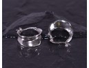 Silberohrringe mit naturnahem Motiv