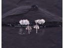 Silberohrstecker mit ovalem Opal