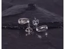 Silberohrstecker mit Wassertropfen Motiv