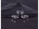 Silberohrstecker mit Wassertropfen Motiv