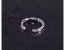 Silberring als Kugelkranz
