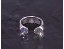 Silberring im Punk Design