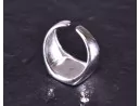 Silberring in Siegelring Style