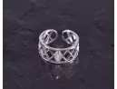 Silberring mit fortlaufendem Ornamentmotiv