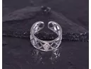 Silberring mit fortlaufendem Ornamentmotiv