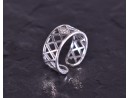 Silberring mit fortlaufendem Ornamentmotiv