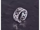 Silberring mit fortlaufendem Ornamentmotiv
