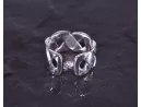 Silberring mit keltischem Flechtmotiv