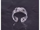 Silberring mit keltischem Flechtmotiv