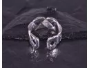 Silberring mit keltischem Flechtmotiv