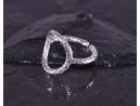 Silberring mit Kranzmotiv